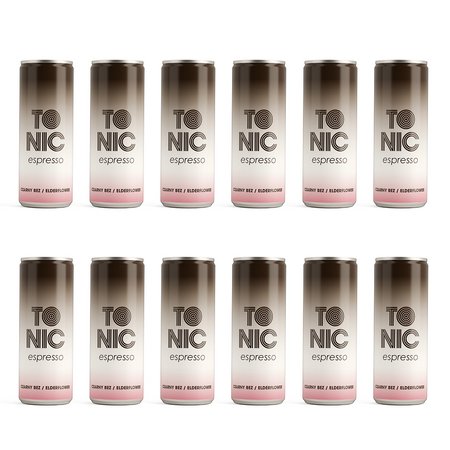 TO NIC ESPRESSO CZARNY BEZ 12 sztuk 0,25 l - TO NIC